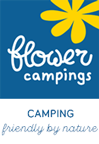 Camping Tremolat logo flower