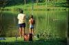 fishing at the campsite dordogne south