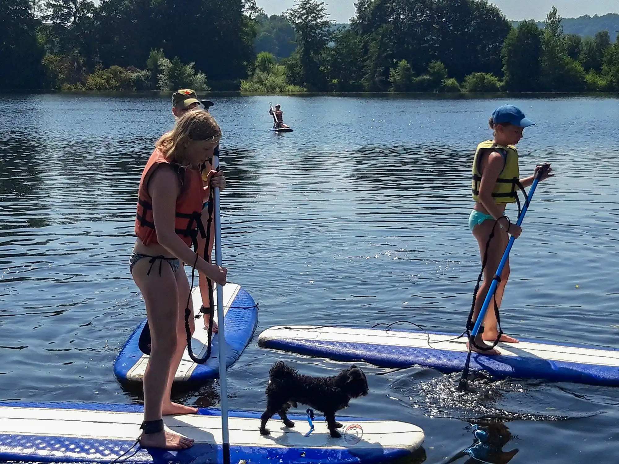 Paddle water activities camping in Dordogne