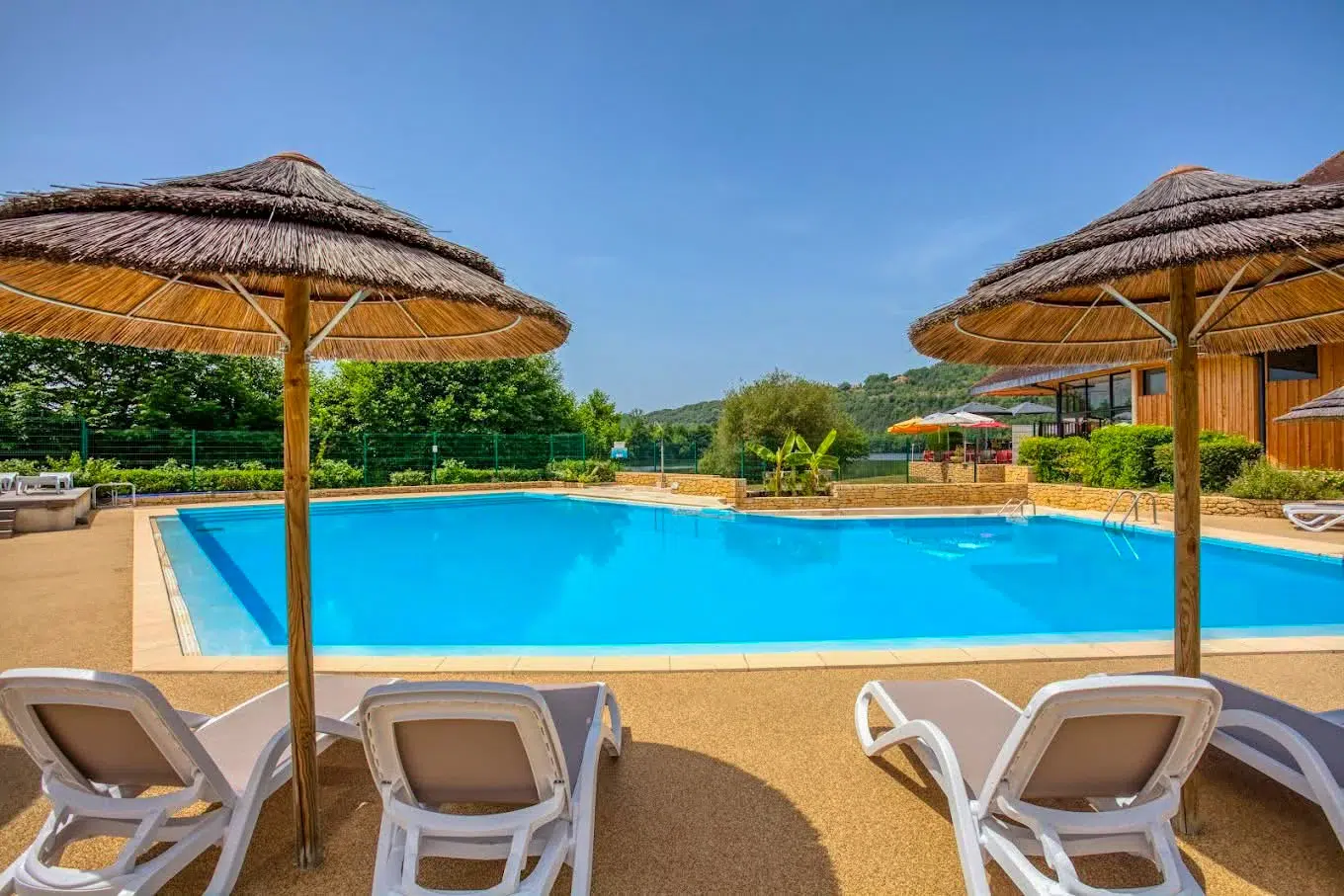 camping met zwembad in Dordogne