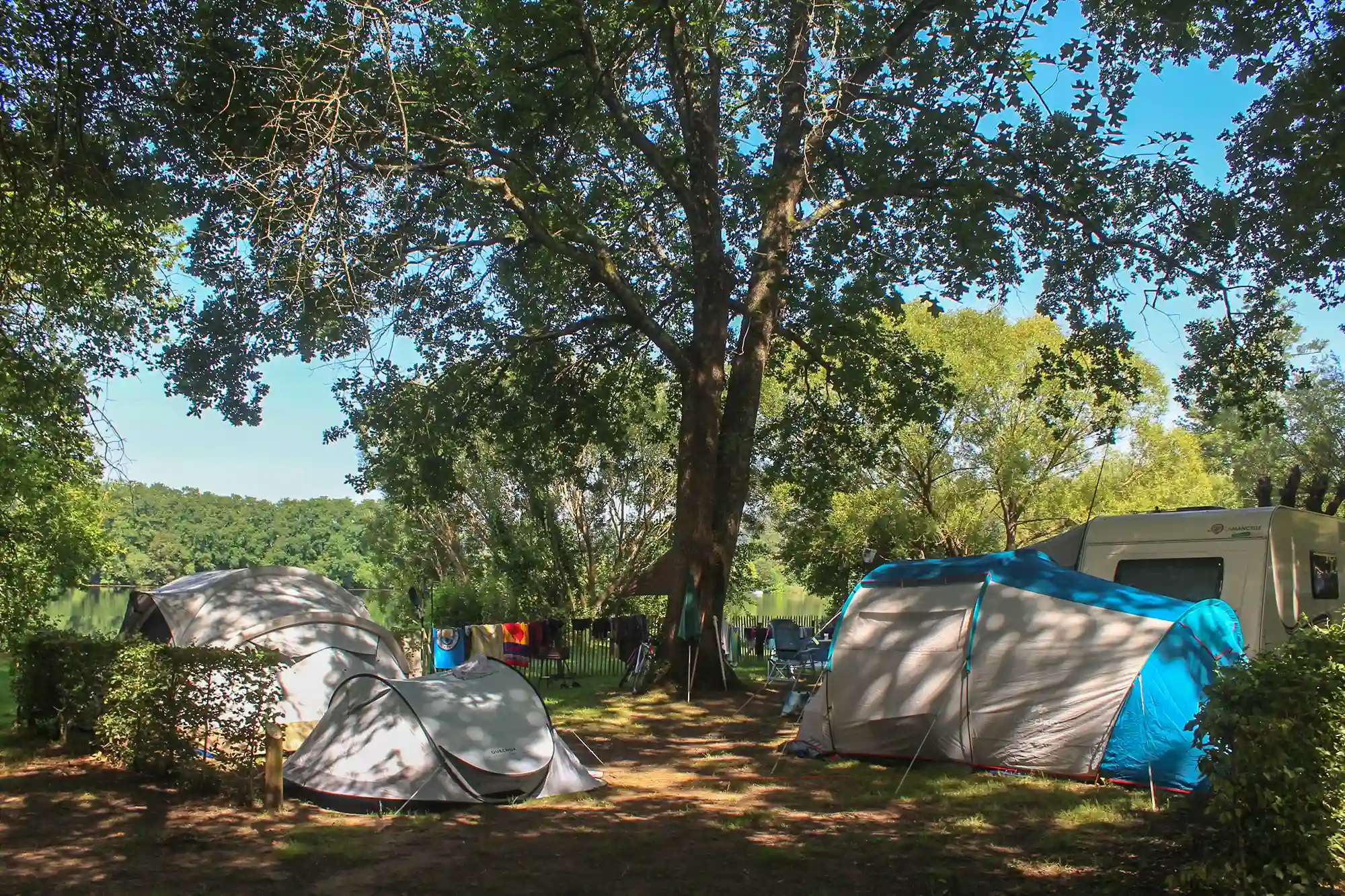 camping pitch DordogneJPG